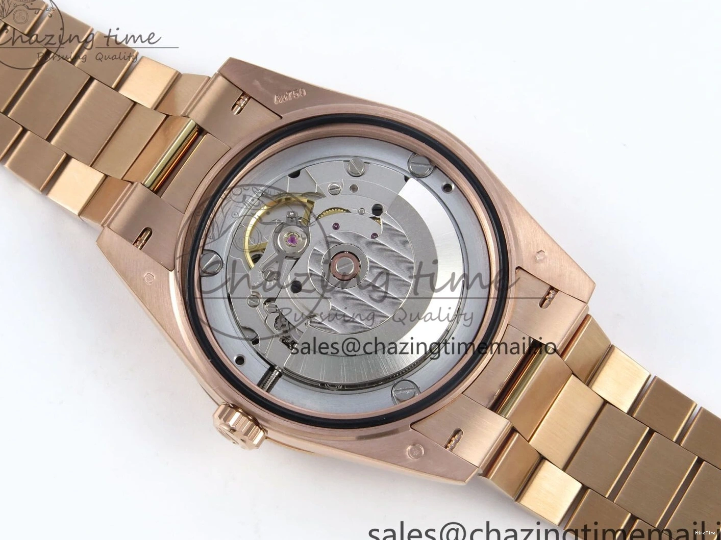 MiroTime 0119 Day Date 40 RG 228235 Noob 1:1 Best Edition Brown Roman Dial on President Bracelet A2836 (Gain Weight) UrbanChic 794